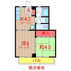 習志野駅 徒歩11分 3階の物件間取画像